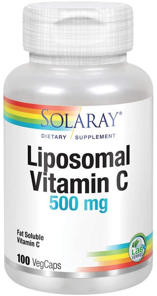 Liposomal Vitamin "C" 500mg Solaray SALE! — Nutrimart