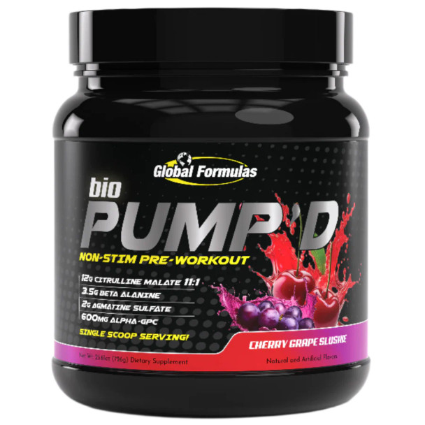Biopump'd by Global Formulas (Free Shipping & Shaker)- Click to Choose Flavor