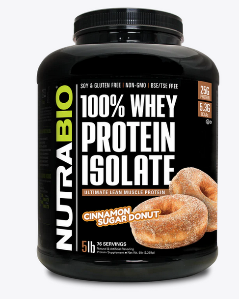 Whey Protein Isolate - NutraBio