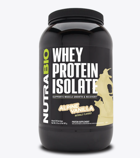 Whey Protein Isolate - NutraBio