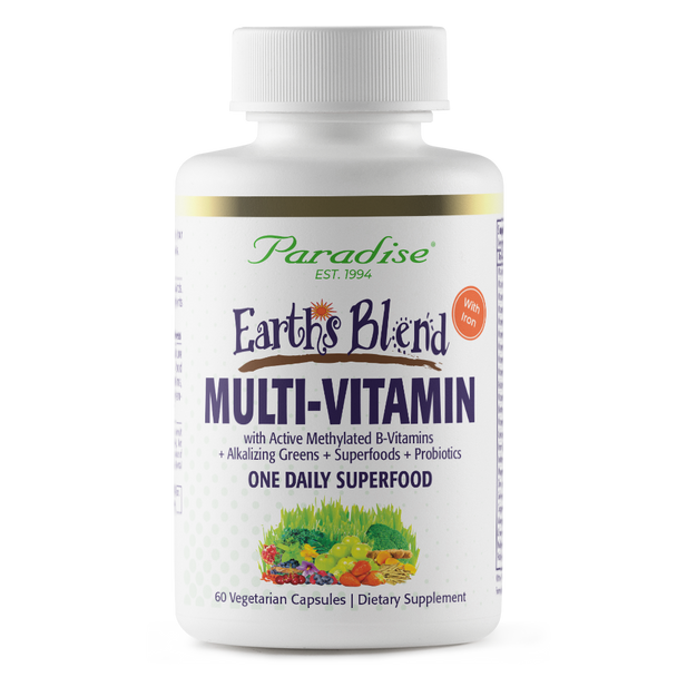 Earth’s Blend® Superfood Multivitamin With Iron — Paradise Herbs — Nutrimart