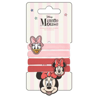 Disney Minnie Mouse 4 Scrunchies Set