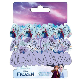 Disney Frozen 2  3 Scrunchies Set