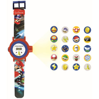 Super Mario Bros Digital Projector Clock