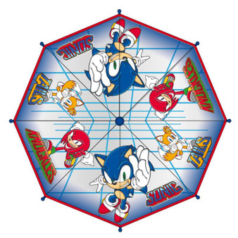 Sonic The Hedgehog Manual Bubble Umbrella 45cm