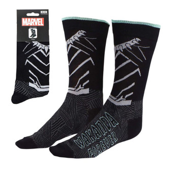 Adult Marvel Black Panther Wakanda Socks