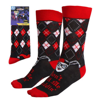 Adult DC Comics Harley Quinn Socks