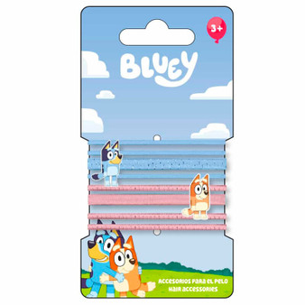 Bluey 8 Pack Scrunchies