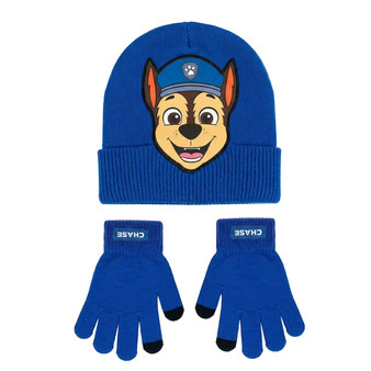 Paw Patrol Chase Beanie and Gloves Set