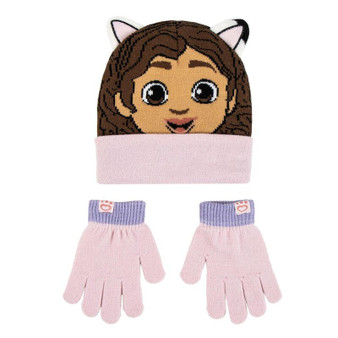 Gabby's Dollshouse Beanie and Gloves Set