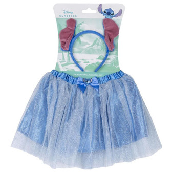 Disney Stitch Headband & Tutu Set
