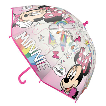 Disney Minnie Mouse Bubble POE Umbrella 45cm