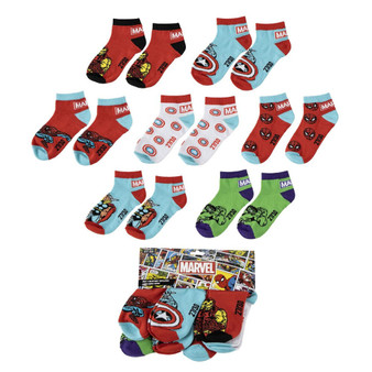 Marvel 7 Pack Socks