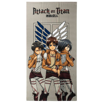 Attack on Titan Microfibre Polyester Quick Dry Towel