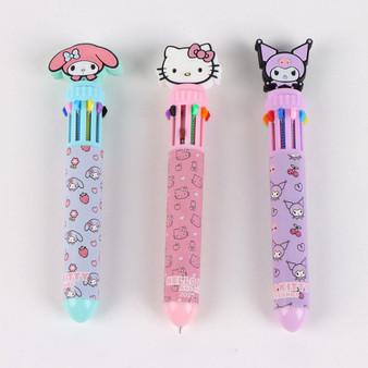Hello Kitty Assorted Pen Colours
