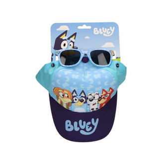 Bluey Cap & Sunglasses Set