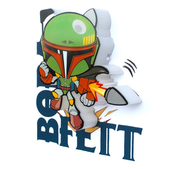 Star Wars Boba Fett 3D Light FX Mini Lamp