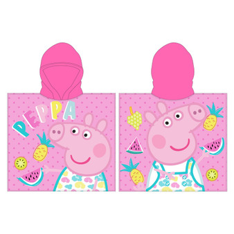 Peppa Pig Microfibre Poncho Towel
