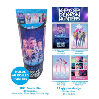 K-Pop Demon Hunters Assorted Poster