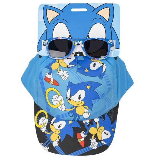 Sonic the Hedgehog Set Cap & UV Sunglasses