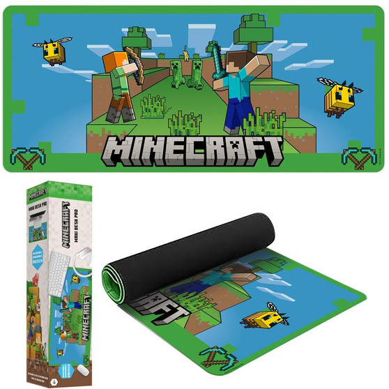Minecraft Gaming Desk Mat