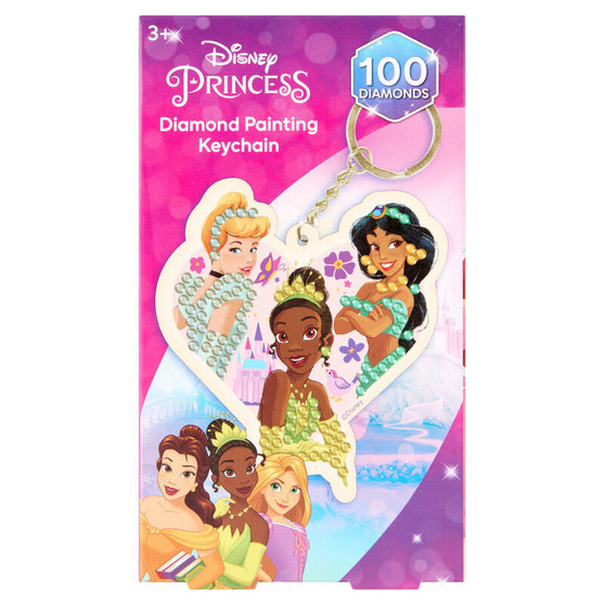 Disney Princess Diamond Keychain