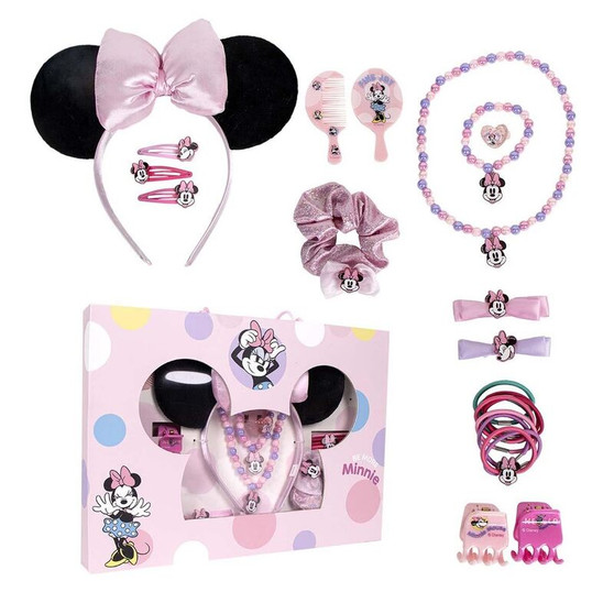 Disney Minnie Mouse Hair & Jewellery Beauty Set