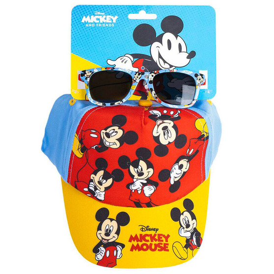 Disney Mickey Mouse Cap & UV Sunglasses Set