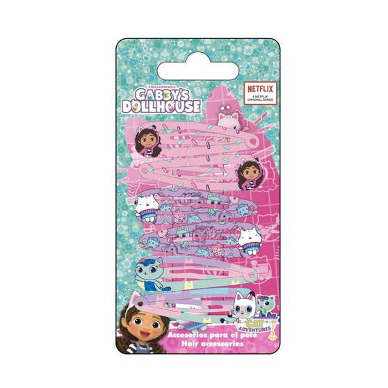 Gabby's Dollshouse 6 Pack Hair Clip