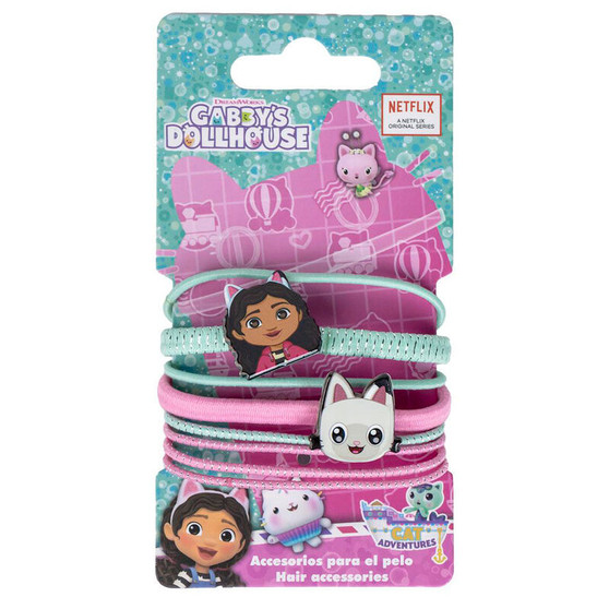 Gabby's Dollhouse 8 Pack Scrunchies