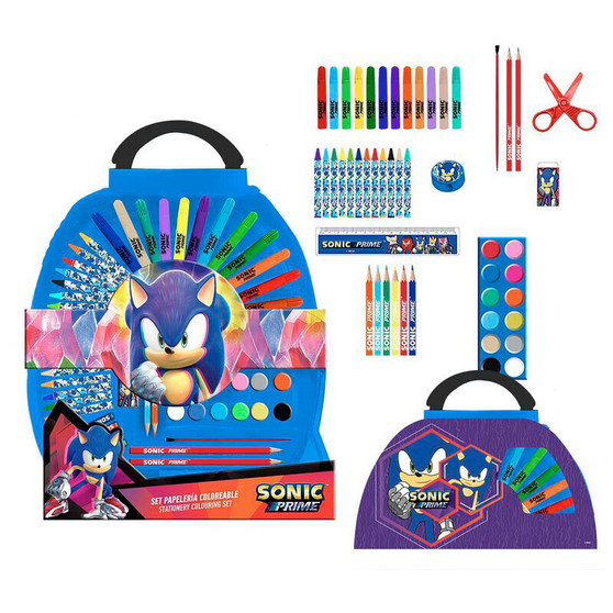 Sonic Prime Stationery Set 50pcs