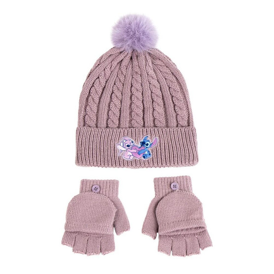 Disney Stitch Beanie & Gloves Set