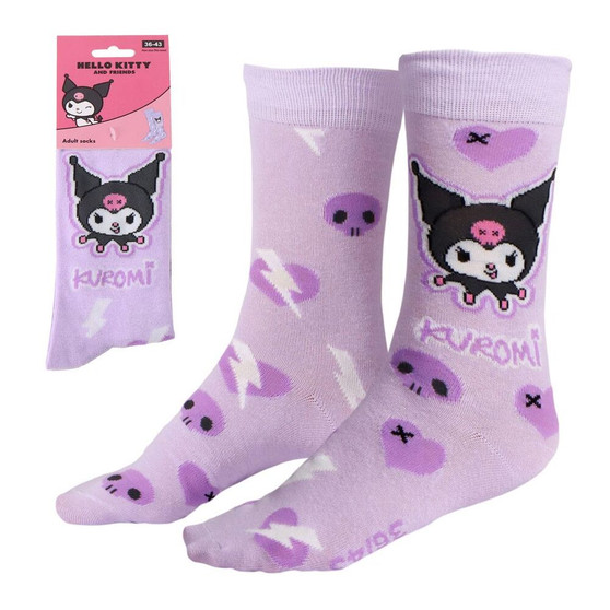 Adults Hello Kitty Kuromi Socks