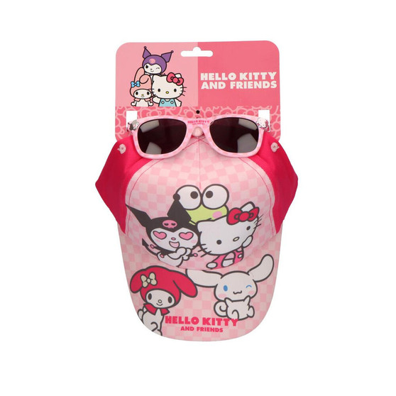 Hello Kitty and Friends Cap & Sunglasses Set