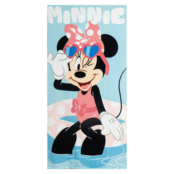 Disney Minnie Mouse Microfibre Polyester Quick Dry Towel & Goggles Set