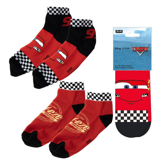 Adult Disney Pixar Cars 2 Pack Socks