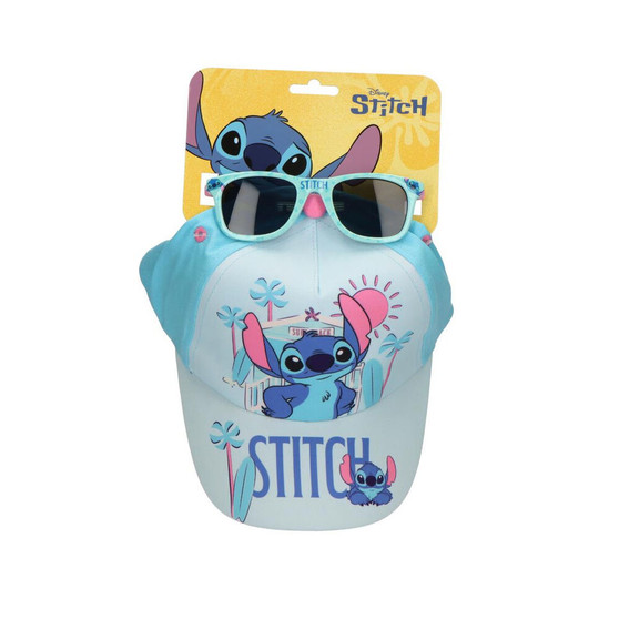 Disney Stitch Cap & Sunglasses Set