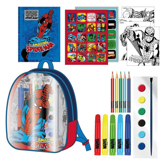 Marvel Avengers Backpack Stationery Set