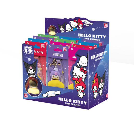 Hello Kitty and Friends Assorted Keychain Light Figure