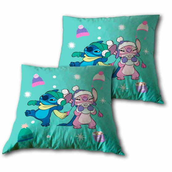 Disney Stitch & Angel Cushion