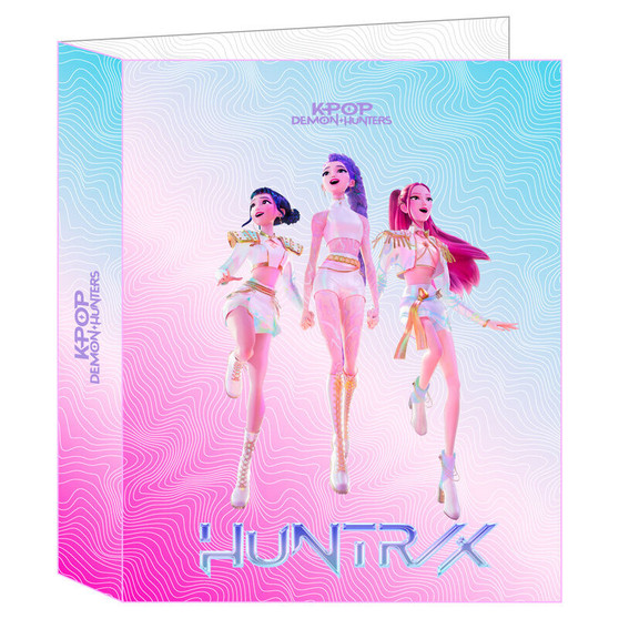 K-Pop Demon Hunters 4 Ring Binder