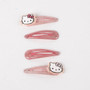 Hello Kitty Hair Clip 4 Pack