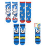 The Hedgehog Sonic 3 Pack Sock