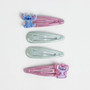 Disney Angel & Stitch 4 Hair Clips