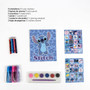 Disney Stitch Backpack Stationery Set