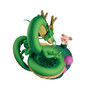 Dragon Ball Dragon History II Oolong & Shenron Ichibansho Figure 14cm