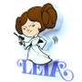 3D Light FX mini Leia Star Wars Lamp