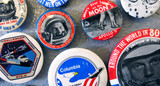 History of NASA Buttons