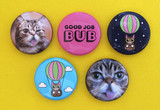 Lil BUB Brings Custom Buttons to CatConLA