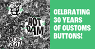Hot Dam! Busy Beaver Celebrates 30 Years of Custom Buttons & Merch